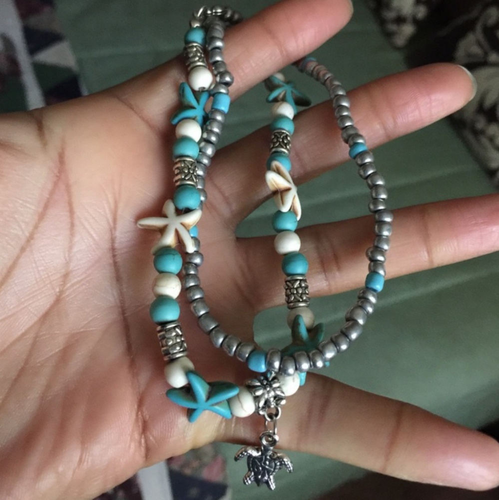 TURTLE CHARM ANKLET.  NEW - Picture 3 of 4